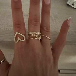Size 7 Ring Stack Set